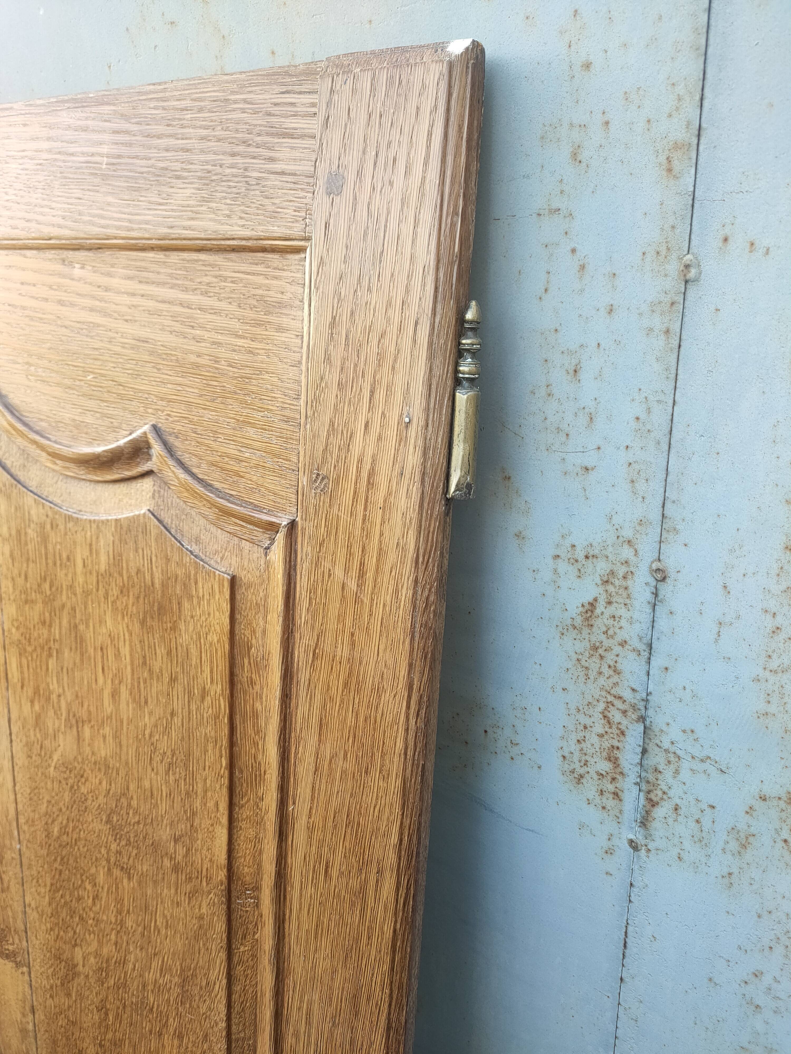 pair of old oak doors