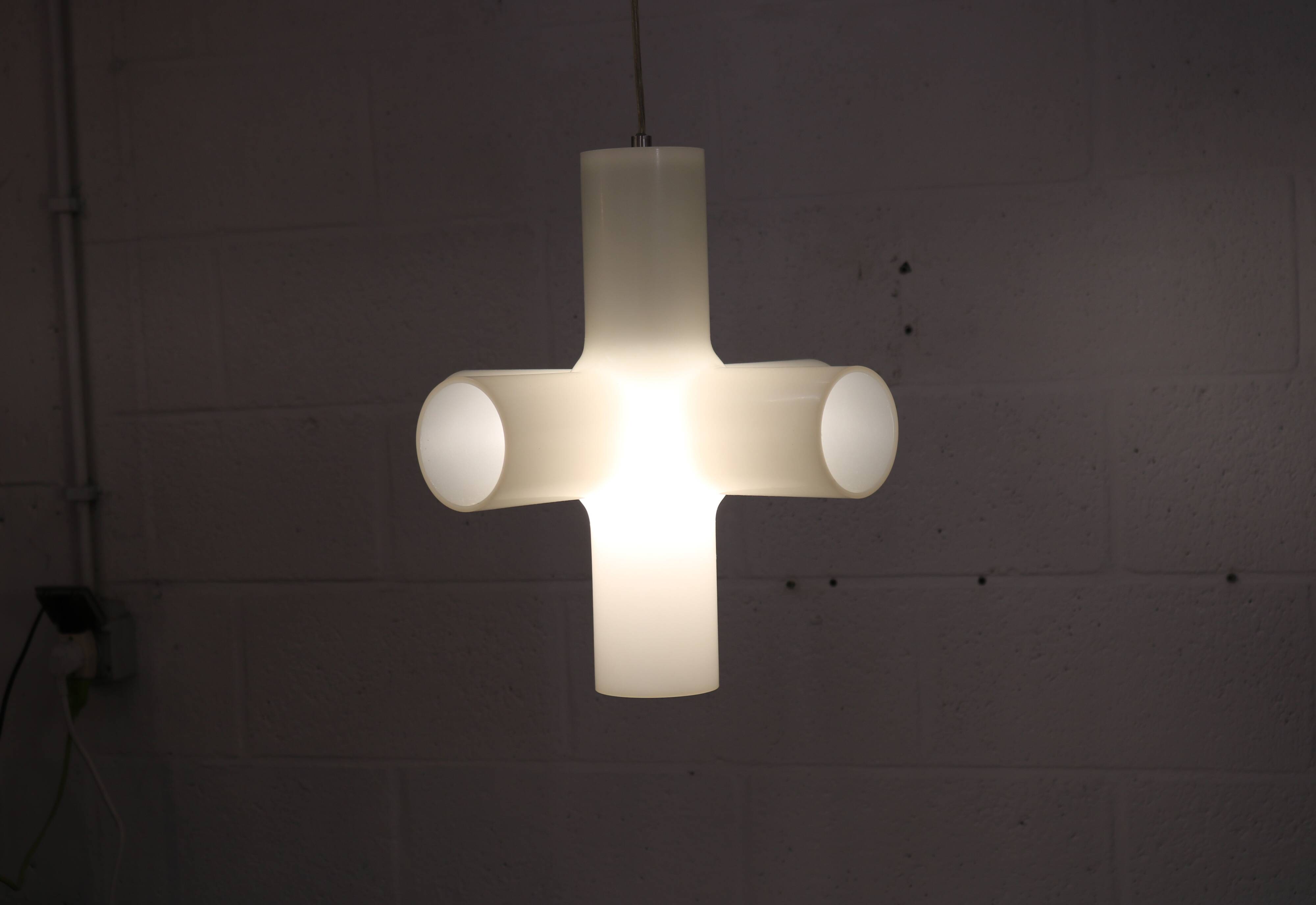 Jan Melis & Ben Oostrum pendant for Dark - Model ‘Crosslight’ - 90s, Dutch