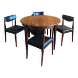 Scandinavian table and chairs from the 60s/70s