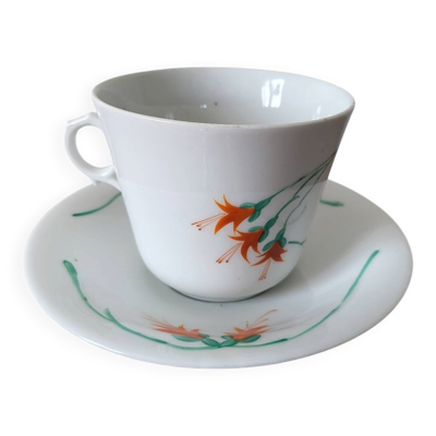 Tasse à Chocolat Déjeuner en Porcelaine de Paris