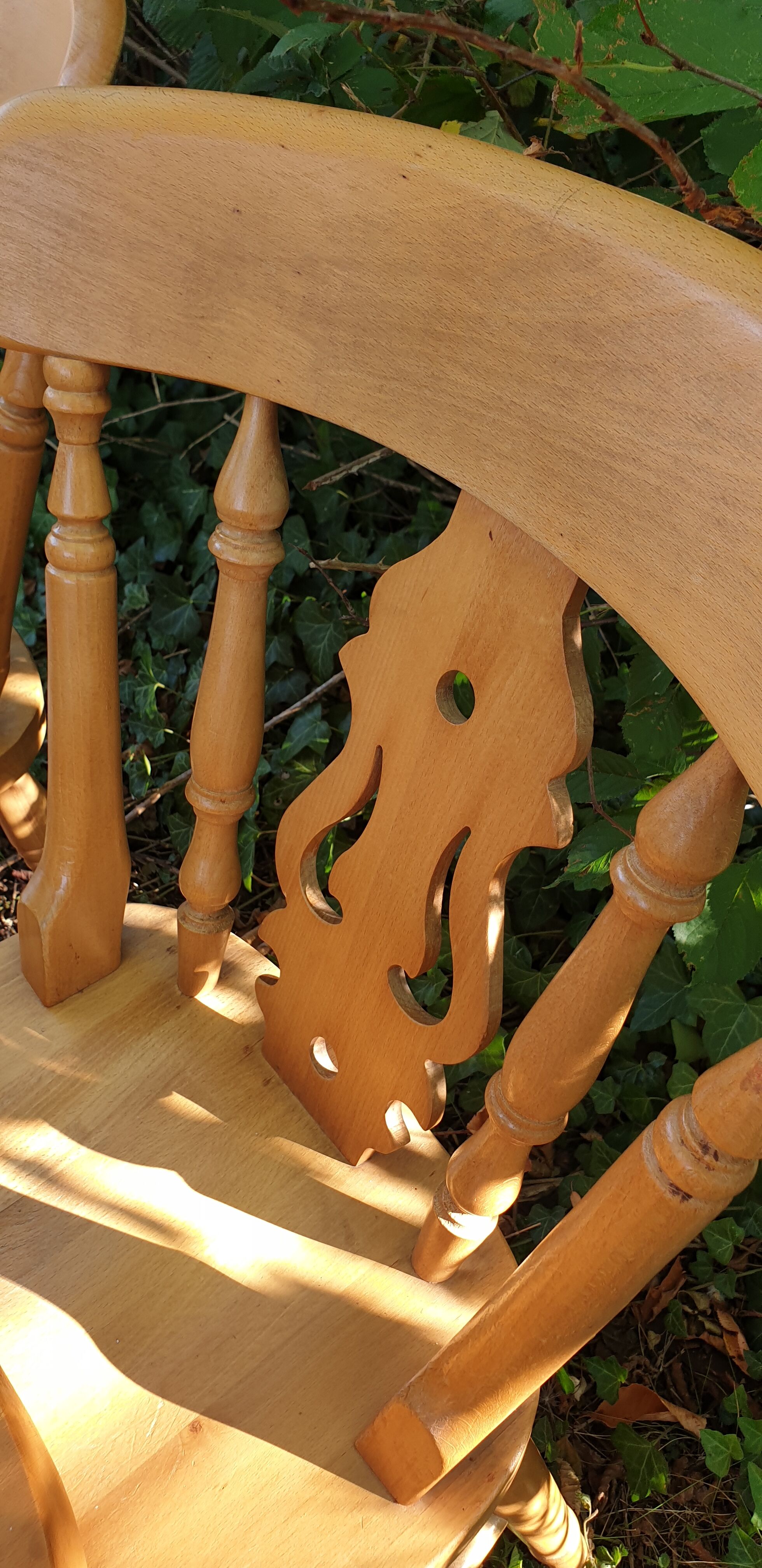 4 chaises western