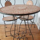garden table + 2 chairs