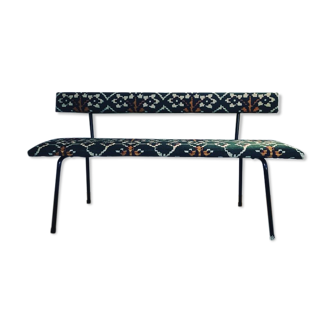 Banc tapissé type écolier