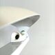 Swivelling metal wall lamp, lacquered, vintage Habitat