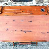 Claire Pampo vintage folding wooden children's desk from the 50s