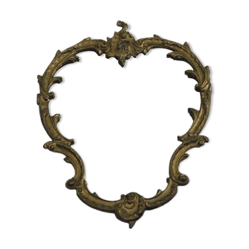 Miroir ancien en bronze /vintage