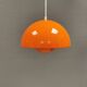 One of the original Flowerpot vp1 enamel lamps, designed by Verner Panton.