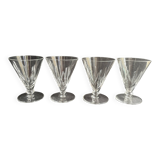 4 Wine glasses – Saint Louis Bossuet service size 10406