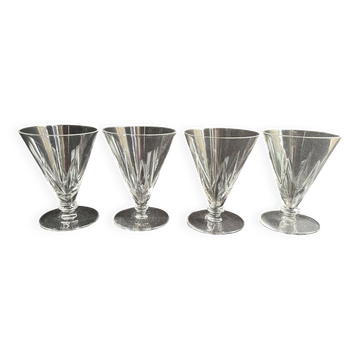 4 Wine glasses – Saint Louis Bossuet service size 10406