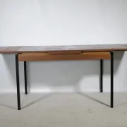 Mid Century Extendable Dining Table in Teak, 1960s