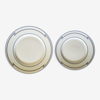 Set of 2 Hermes “Rhythme” plates