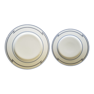 Set of 2 Hermes “Rhythme” plates