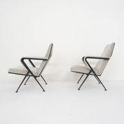 Set of two "Repose" lounge chairs by Friso Kramer for Ahrend de Cirkel, The Netherlands 1959