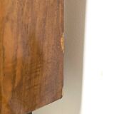 Vintage audio cabinet, walnut high gloss