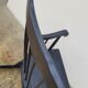 Vintage rocking chair rocking chair 1950 black