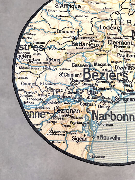 Side table, end of sofa "Sète-Narbonne"