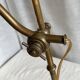 Adjustable desk lamp 1900 jeweller's lamp brass