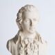 Plaster bust of Mozart, Paris School of Music, 50s