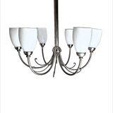 Chandelier mid century modern 6 fire