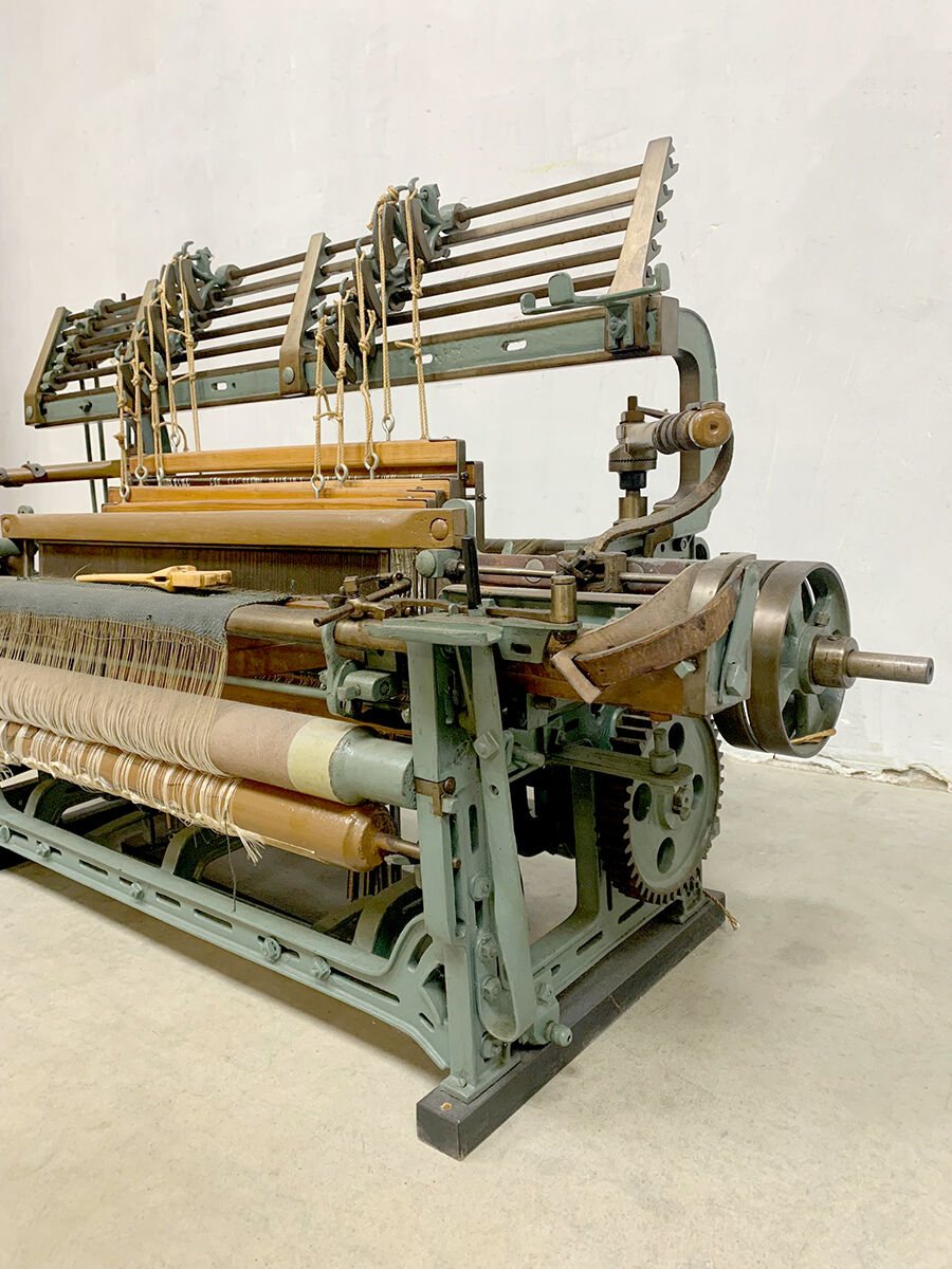 Antique weaving loom