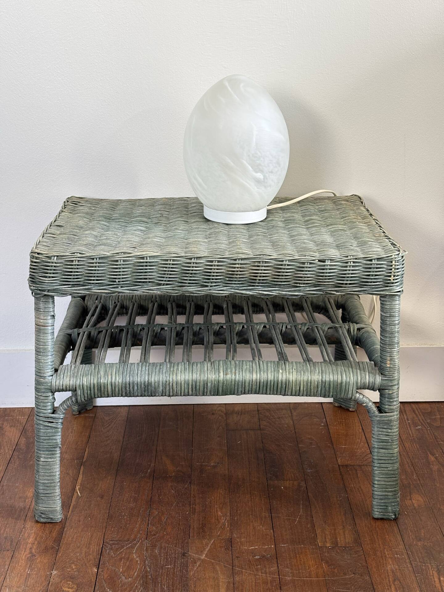 Rattan coffee table