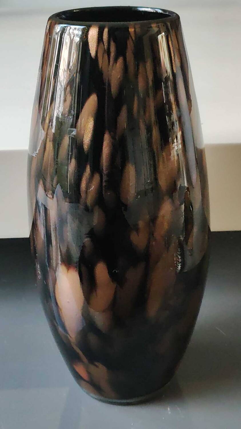 Venetian Murano blown glass vase by Carlo Nason, 1960s