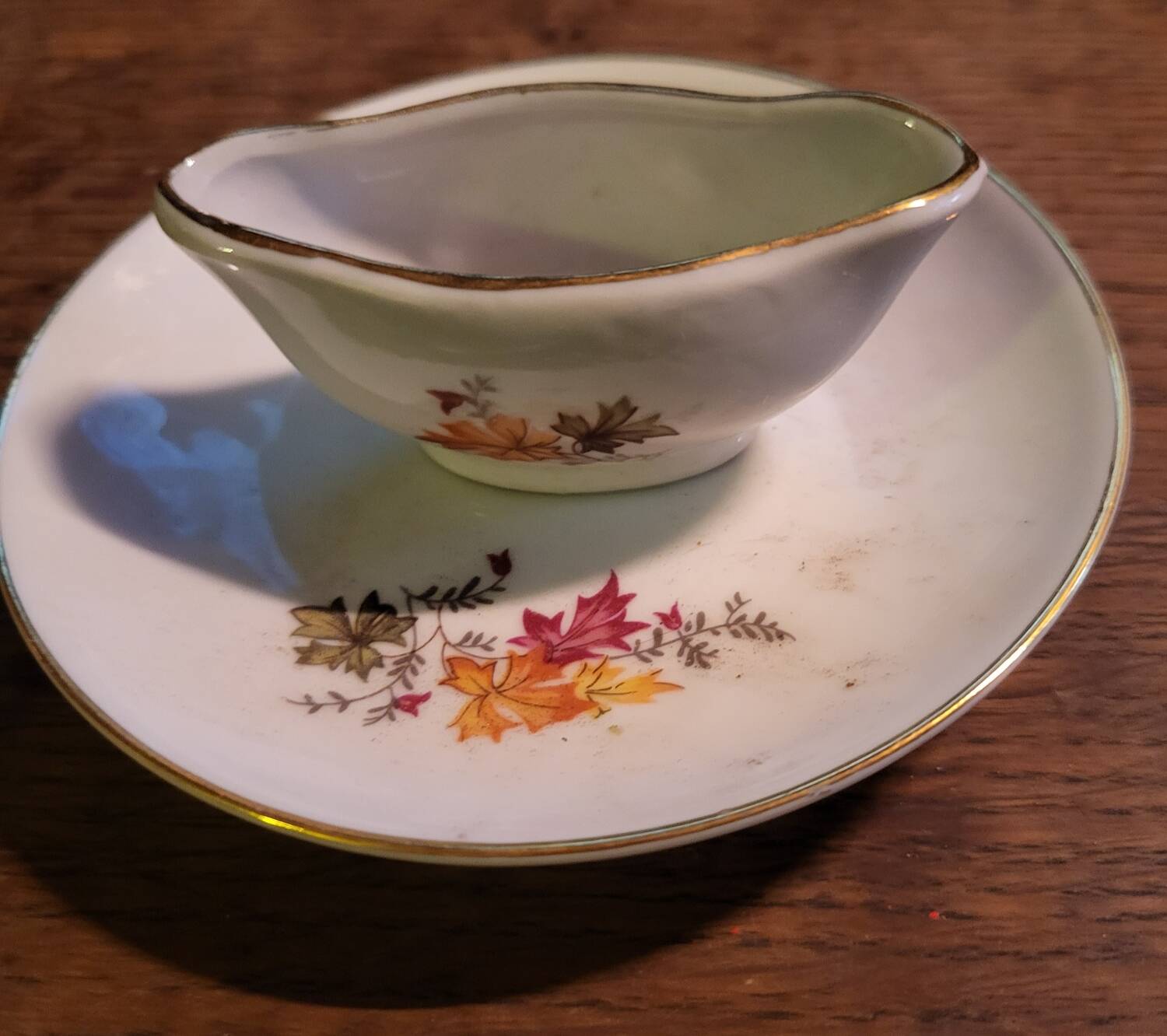 Old porcelain dinette