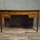 Flat desk from the Directoire period in walnut, work from the 19th century.