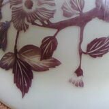 Two Vianne glassware wall light