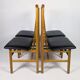 Set of eight Zea chairs by Annig Sarian, 1980