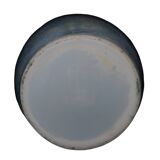 Very Nice Bizziri Italy Vase ? Blue Earthenware Ceramic Speckled Marble Effect