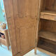 Norman oak cabinet with sandblasted finish