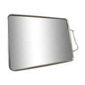 Miroir de barbier avec chaînette 24x18cm