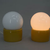 All Glass Design Table or Bedside Lamps, 1960s