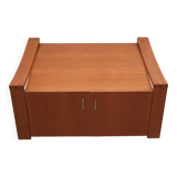 1970s coffeetable in oak with storage