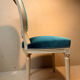 Louis XVI medallion chair, solid beech, unique traditional piece.