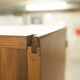 Danish Scandinavian wardrobe signed Sven Ellekaer 1960 3 doors 2 drawers with mounting plan
