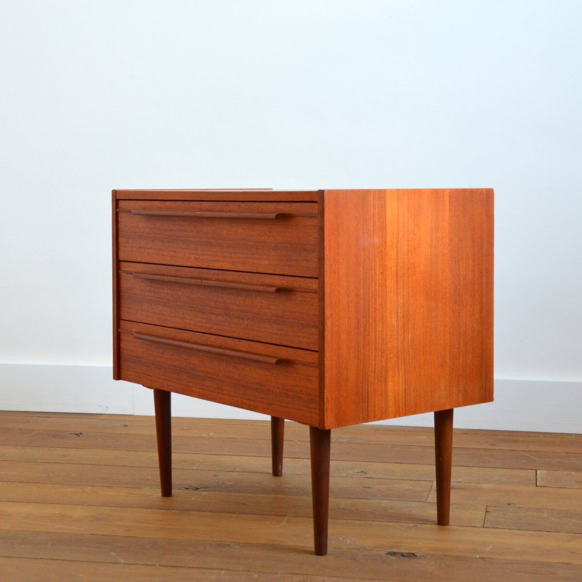 Commode scandinave teck vintage 1960s