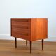 Commode scandinave teck vintage 1960s