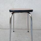 Formica wood effect stool