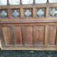 Boiserie claustra style gothique