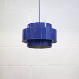Iconic blue Jo Hammerborg vintage lamp | Fog & Morup | Model Juno