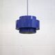 Lampe vintage Jo Hammerborg bleue emblématique | Fog & Morup | Modèle Juno