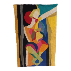 Tapisserie en laine esprit