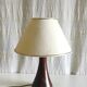 Pied de lampe à poser en bois massif style scandinave - mid. XXeme