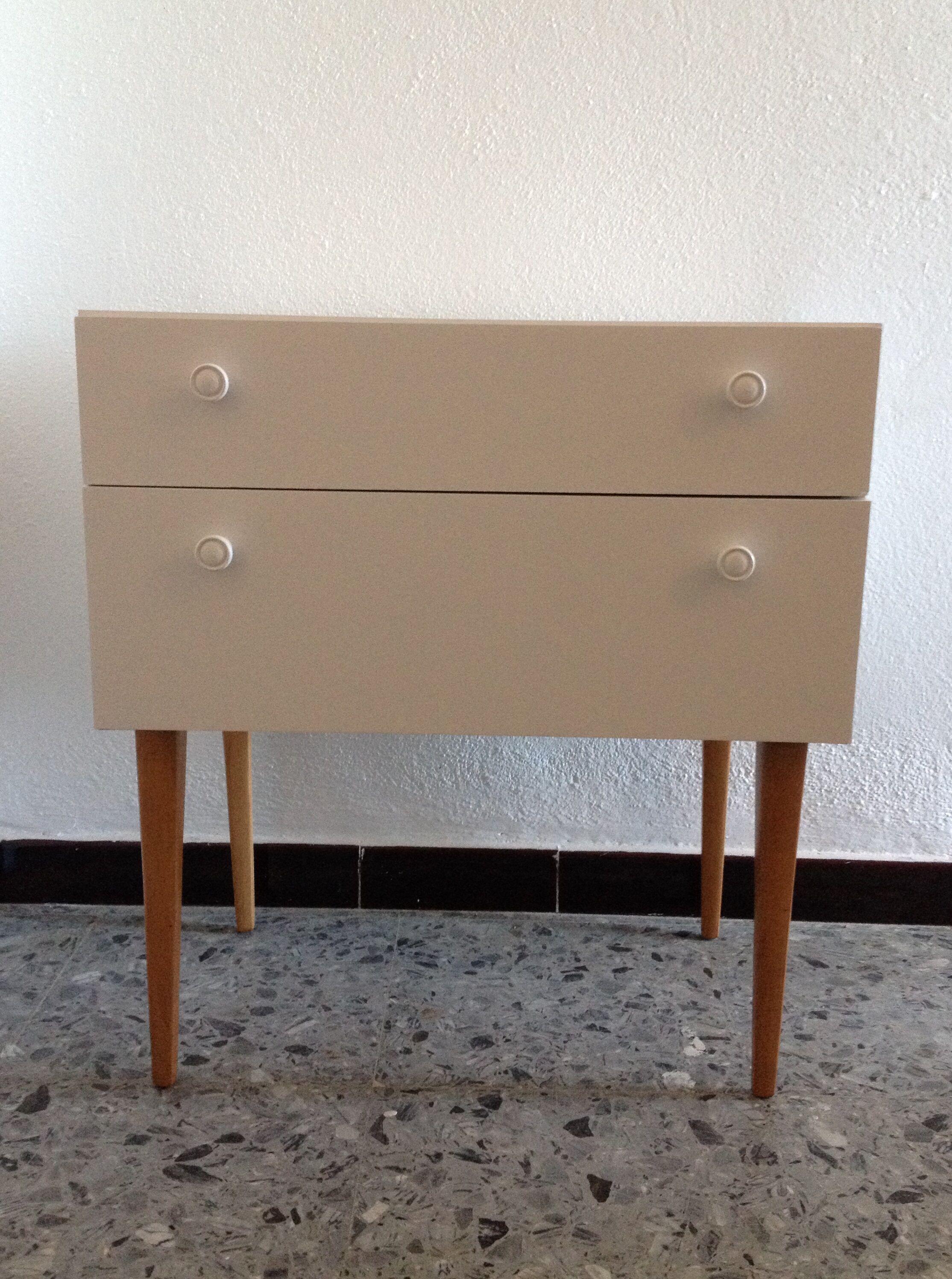Pair of Scandinavian nightstands