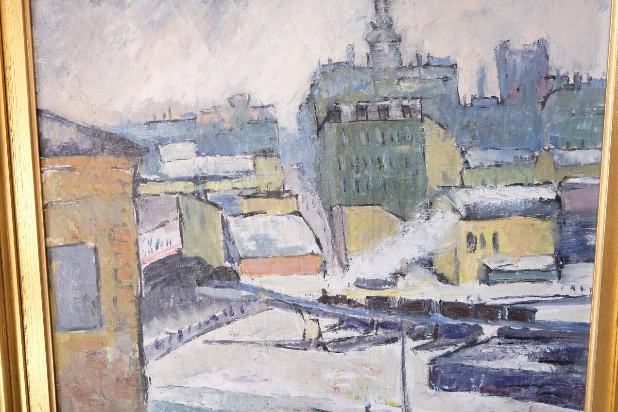 Oil painting by Bertil Landelius 1935