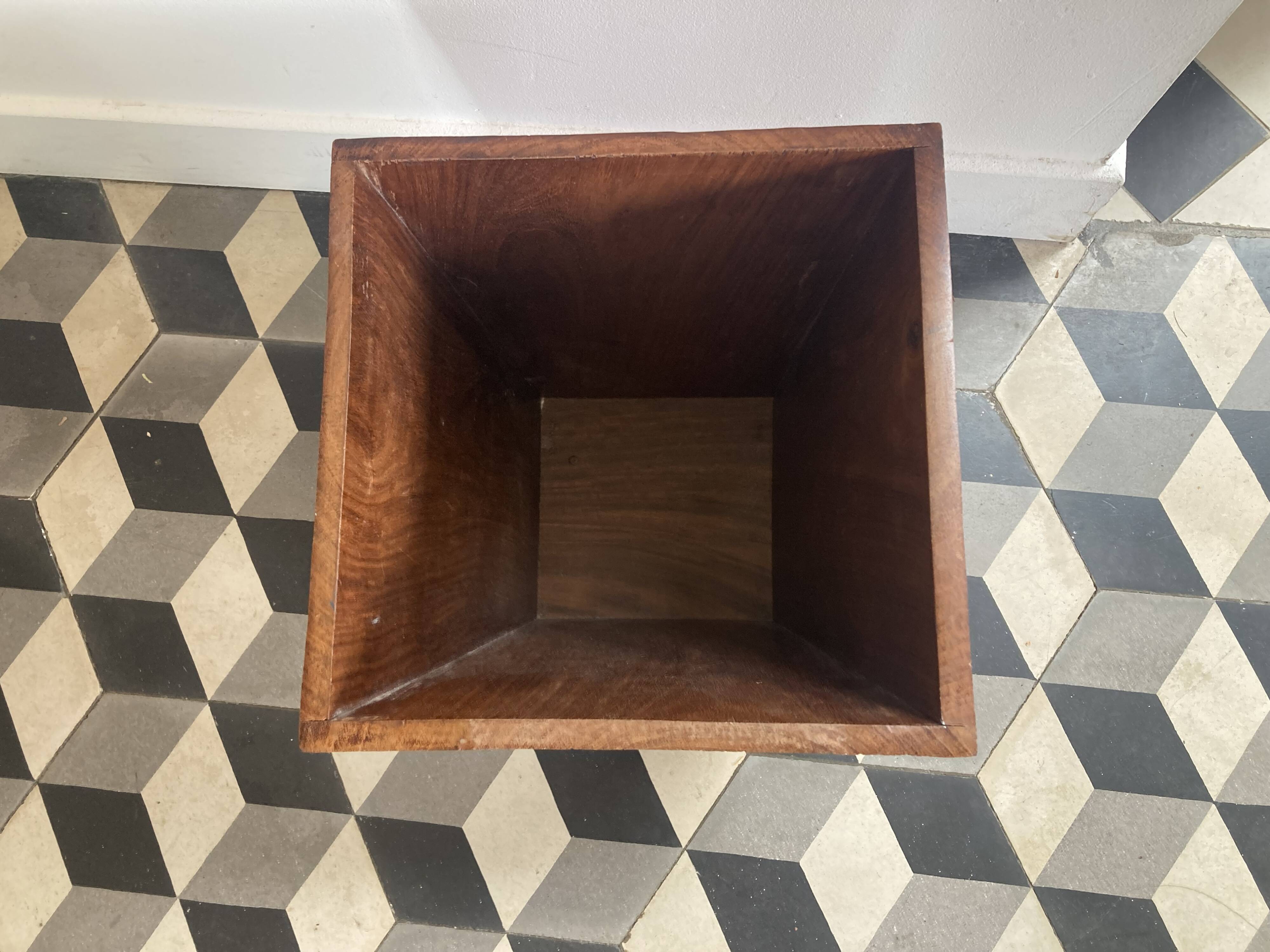 Square paper bin