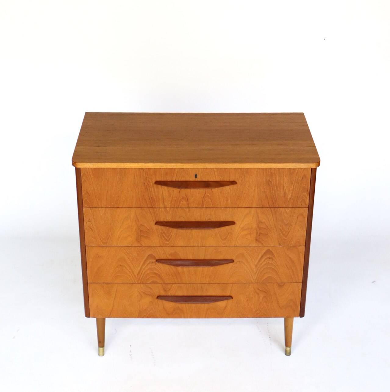 Scandinavian teak chest of drawers from the 60s