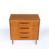 Scandinavian teak chest of drawers from the 60s